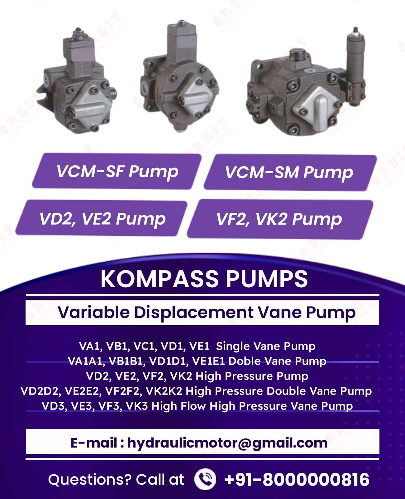 Kompass Hydraulic Pump